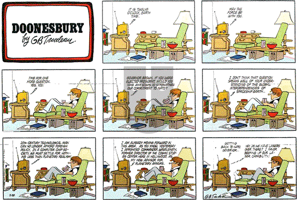 Doonesbury on Sunday May 20, 1979 Comic Strip