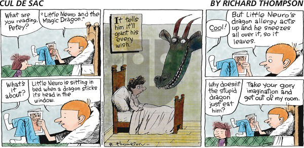 Cul de Sac on Sunday September 6, 2009 Comic Strip