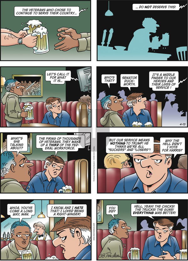 Doonesbury - Sunday April 13, 2025 Comic Strip