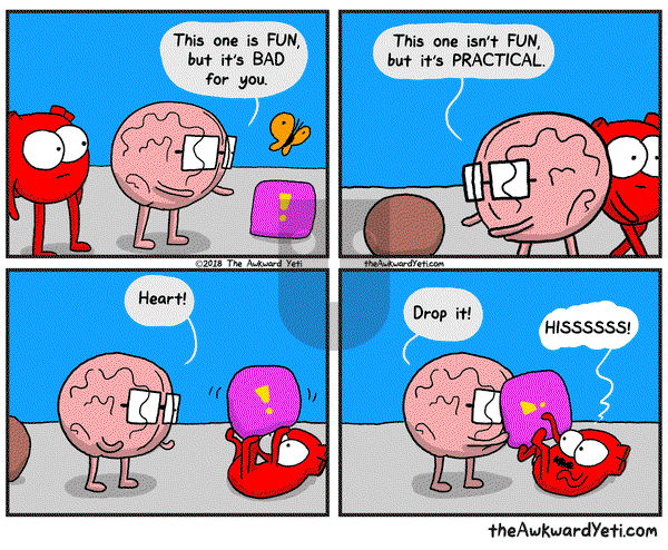 The Awkward Yeti on Wednesday July 25, 2018 Comic Strip