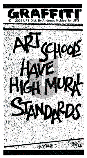 Graffiti - Saturday October 18, 2025 Comic Strip