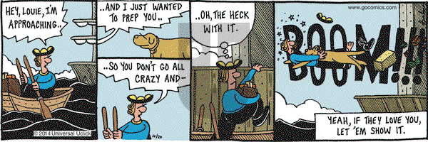 Overboard on Monday October 20, 2014 Comic Strip