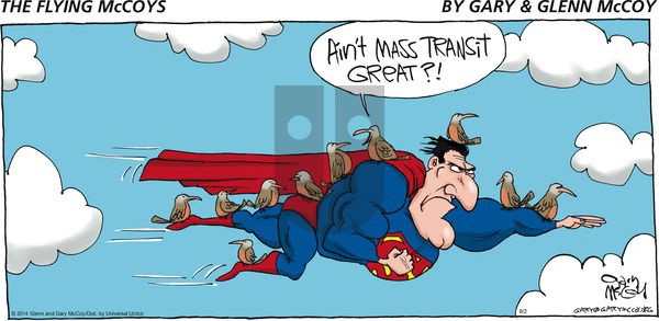 The Flying McCoys on Sunday August 2, 2015 Comic Strip