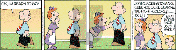 Drabble on Tuesday August 22, 2017 Comic Strip