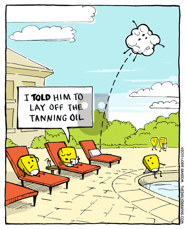 The Daily Drawing - Wednesday February 4, 2015 Comic Strip