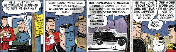 Rip Haywire - Saturday December 10, 2011 Comic Strip
