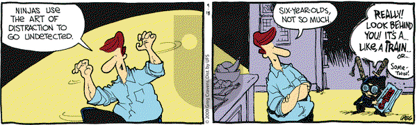 The Buckets on Friday September 18, 2009 Comic Strip