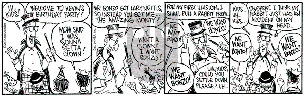 Monty on Monday September 9, 2002 Comic Strip
