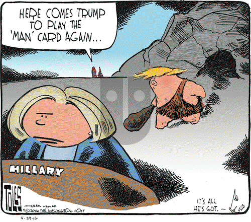 Tom Toles on Friday April 29, 2016 Comic Strip