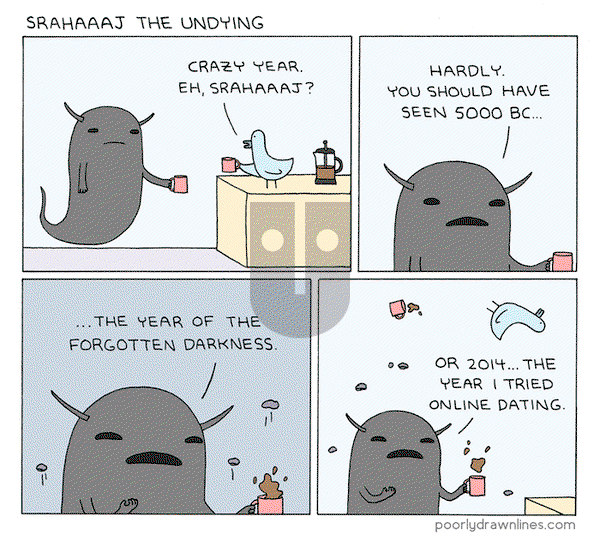 Poorly Drawn Lines on Monday January 23, 2017 Comic Strip