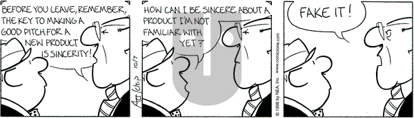The Born Loser on Wednesday October 7, 1998 Comic Strip
