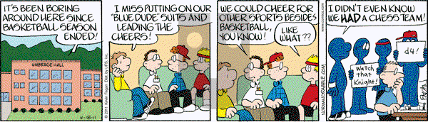 Drabble on Monday April 18, 2011 Comic Strip