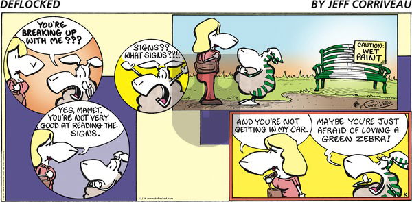 DeFlocked on Sunday November 26, 2017 Comic Strip