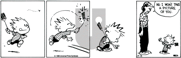 Calvin and Hobbes on Tuesday May 15, 1990 Comic Strip