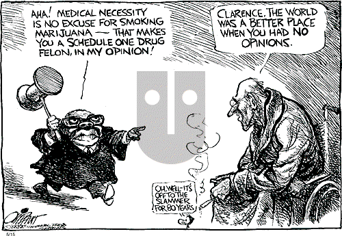 Pat Oliphant on Wednesday August 15, 2001 Comic Strip