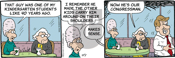 Lola on Wednesday April 5, 2017 Comic Strip