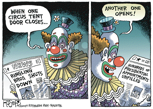 Rob Rogers on Tuesday May 23, 2017 Comic Strip