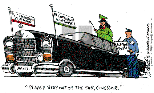 Henry Payne on Monday October 5, 2020 Comic Strip