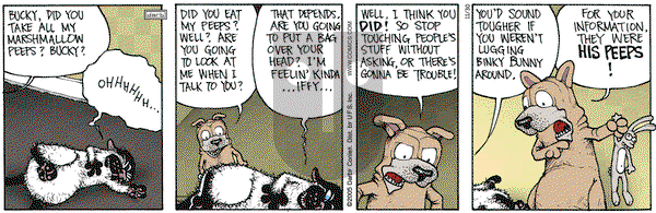 Get Fuzzy on Wednesday November 30, 2005 Comic Strip