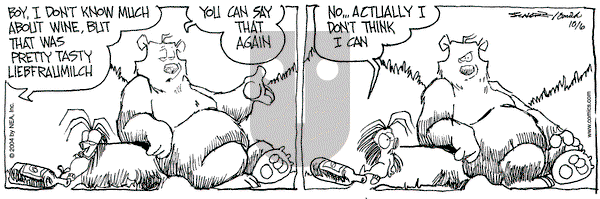 The Grizzwells on Wednesday October 6, 2004 Comic Strip