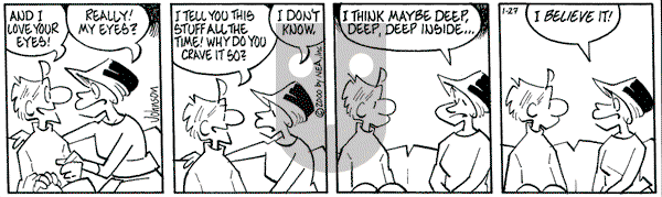 Arlo and Janis on Wednesday January 10, 2001 Comic Strip