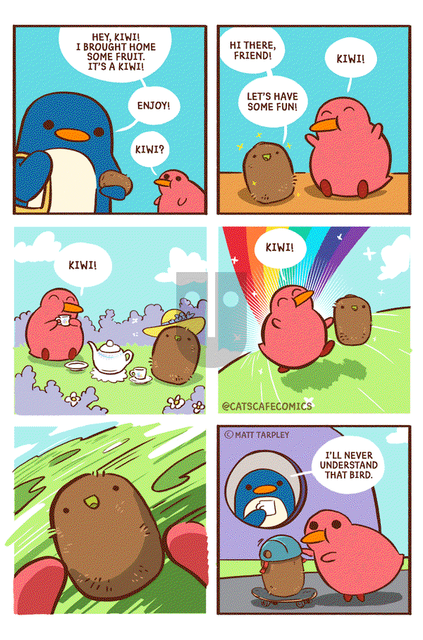 Cat's Cafe on Monday August 3, 2020 Comic Strip