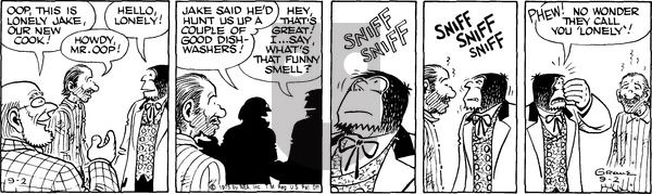 Alley Oop on Tuesday September 2, 1975 Comic Strip