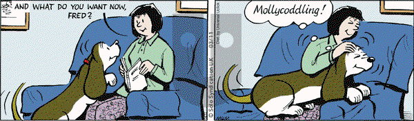 Fred Basset on Wednesday March 11, 2015 Comic Strip