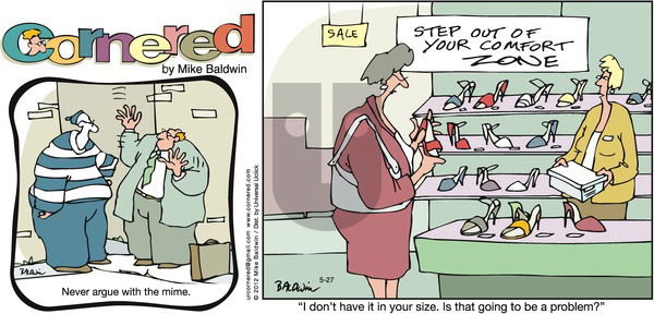 Cornered on Sunday May 27, 2012 Comic Strip