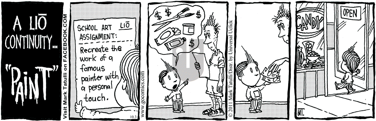 Lio - Monday October 3, 2011 Comic Strip