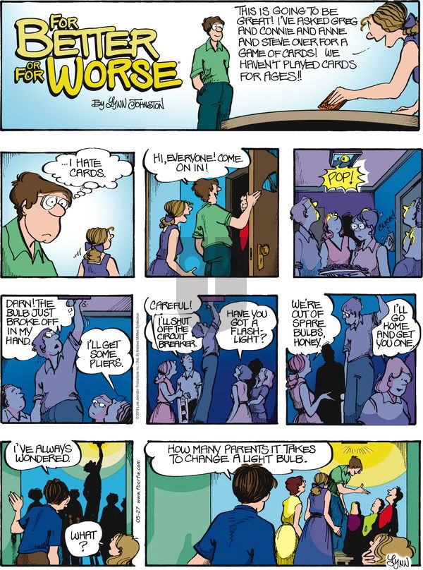 For Better or For Worse - Sunday May 27, 2018 Comic Strip