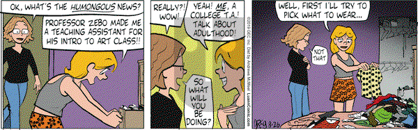 Luann - Monday August 26, 2019 Comic Strip