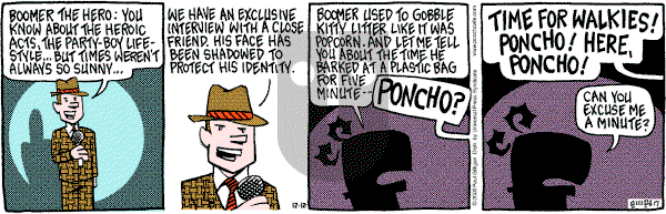 Pooch Cafe on Friday December 12, 2003 Comic Strip