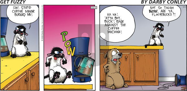 Get Fuzzy on Sunday October 13, 2013 Comic Strip