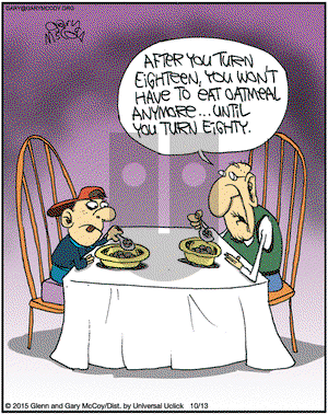 The Flying McCoys on Tuesday October 13, 2015 Comic Strip