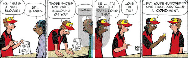 Lucky Cow on Wednesday March 12, 2025 Comic Strip