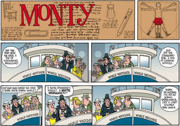 Monty on Sunday April 8, 2012 Comic Strip