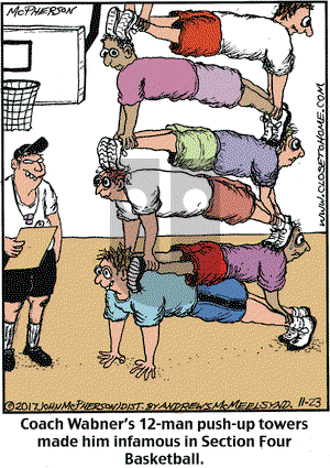 Close to Home on Thursday November 23, 2017 Comic Strip