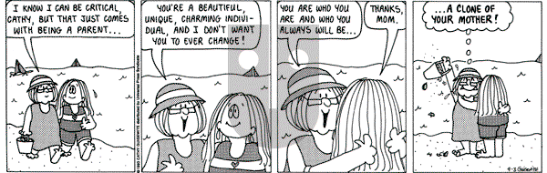 Cathy Classics - Friday September 3, 1993 Comic Strip