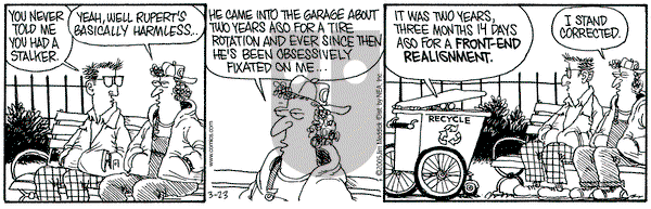 Monty on Wednesday March 23, 2005 Comic Strip