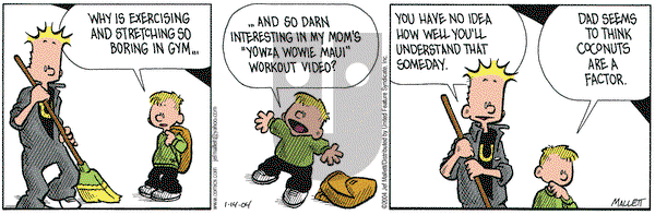 Frazz on Wednesday January 14, 2004 Comic Strip