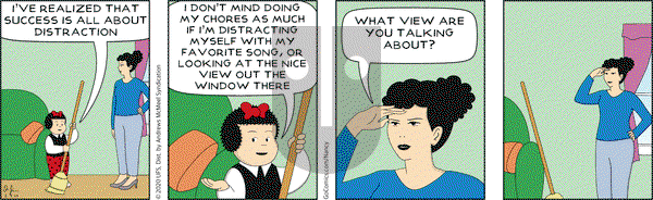 Nancy on Wednesday February 5, 2020 Comic Strip