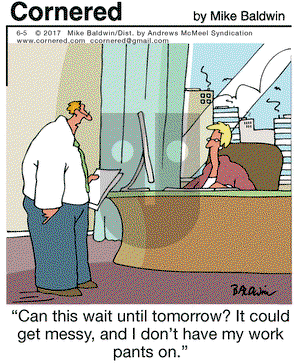 Cornered on Monday June 5, 2017 Comic Strip