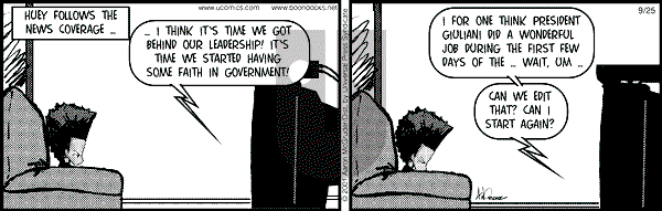 The Boondocks on Tuesday April 28, 2009 Comic Strip