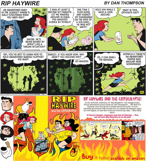 Rip Haywire on Sunday December 10, 2017 Comic Strip