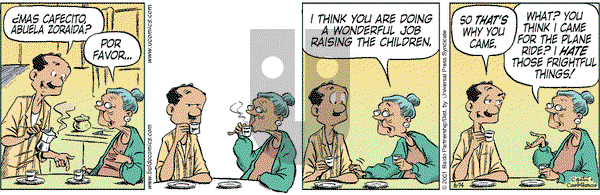 Baldo on Thursday June 14, 2001 Comic Strip