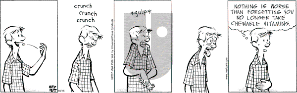 Lucky Cow on Monday October 15, 2007 Comic Strip