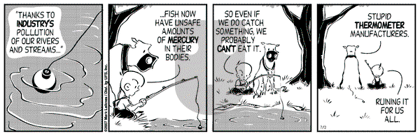 Cow and Boy Classics on Friday July 13, 2007 Comic Strip