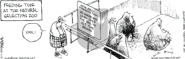 Non Sequitur - Thursday April 13, 2000 Comic Strip