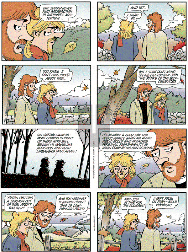 Doonesbury - Sunday November 21, 2004 Comic Strip